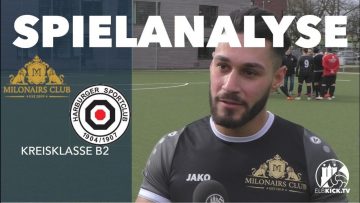 Spielanalyse | Milonairs Club – Harburger SC 2. (21. Spieltag, Kreisklasse B 2)