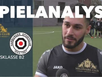 Spielanalyse | Milonairs Club – Harburger SC 2. (21. Spieltag, Kreisklasse B 2)
