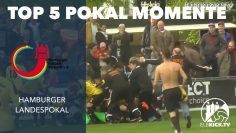 Torwart-Tore, Wunder und pure Euphorie: Das sind die 5 besten Momente des Hamburger Landespokals