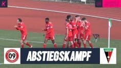 Überraschung im Tabellenkeller | SV Bergisch Gladbach 09 – FC Wegberg-Beek (Regionalliga West)