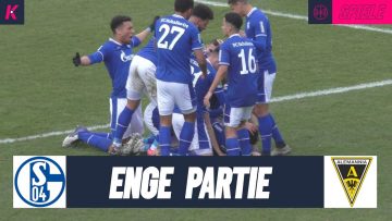 22-Meter-Traumtor besiegelt Endergebnis | FC Schalke 04 II – Alemannia Aachen (Regionalliga West)