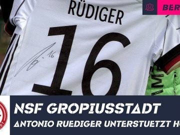 Als Weihnachtsgeschenk: DFB-Profi Rüdiger versteigert Trikots an Berliner Hospiz