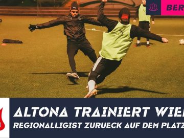 Altona 93 trainiert wieder: Mit Vorsicht zurück zur Normalität