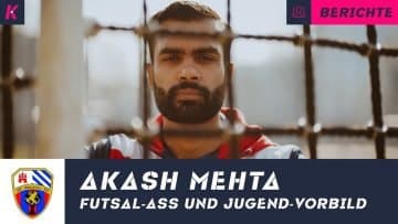 Bewerbungstraining und Persönlichkeitsförderung: Akash Mehta erklärt seine Futsal-Camps