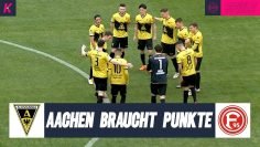 Düsseldorfer U23 zu Gast: Alemannia Aachen hofft auf Befreiungsschlag