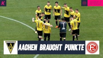 Düsseldorfer U23 zu Gast: Alemannia Aachen hofft auf Befreiungsschlag