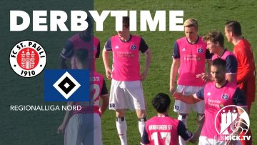 ELBKICK vor 3 Jahren: Hamburger Derby zwischen dem HSV und St. Pauli in der Regionalliga Nord!