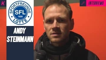 Lottes Trainer Andy Steinmann: Überzeugt vom Klassenerhalt