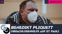 Obdachlosenhilfe: Ex-Pauli-Keeper Benedikt Pliquett hilft Bedürftigen auf Hamburgs Straßen