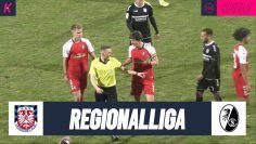 Schlussphasen-Spektakel im Spitzenspiel | FSV Frankfurt – SC Freiburg II (25. Spieltag Regionalliga)