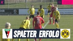 Turbulente Schlussphase im Waldstadion | FC Wegberg Beeck – Borussia Dortmund II (Regionalliga West)