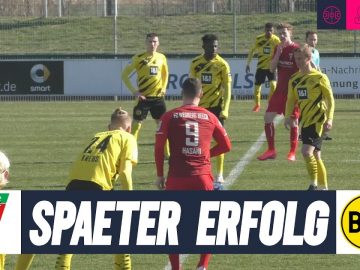 Turbulente Schlussphase im Waldstadion | FC Wegberg Beeck – Borussia Dortmund II (Regionalliga West)