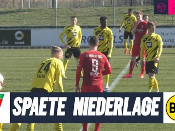 Turbulente Schlussphase im Waldstadion | FC Wegberg Beeck – Borussia Dortmund II (Regionalliga West)