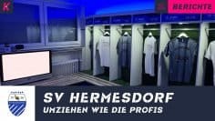 Umziehen wie die Profis: Der SV Hermesdorf präsentiert die schönste Kabine im Amateurfußball