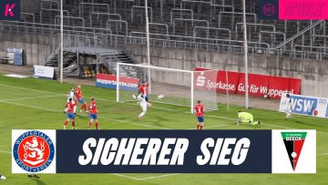 Saric schießt das gleiche Traumtor nochmal | Wuppertaler SV – FC Wegberg-Beeck (Regionalliga-West)
