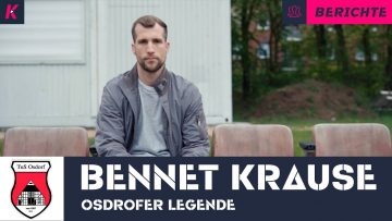 25 Jahre für einen Verein: Kapitän und Klub-Legende Bennet Krause über seinen TuS Osdorf