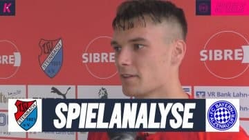 Die Spielanalyse |  TSV Steinbach Haiger – FC Bayern Alzenau (Hessenpokal)