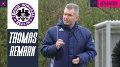 Ein Bundesliga-Star für TeBe: Hertha-Legende Thomas Remark ist jetzt U14-Trainer!