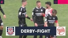 EMOTIONEN PUR! FSV Frankfurt punktet glücklich gegen Kickers Offenbach | KICK.TV