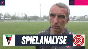 Die Spielanalyse |  FC Wegberg-Beeck – Rot-Weiss Essen (Regionalliga West)