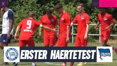 Torfestival zum Zuschauer-Comeback | Blau-Weiß 90 Berlin – Hertha BSC II (Testspiel)