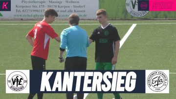 Deutlicher Erfolg im Votingspiel | VfL Sindorf U17 – SV Erfa 09 Gymnich U17 (Testspiel)