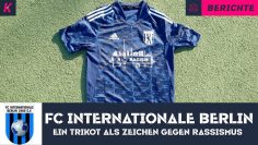No Racism: Der FC Internationale Berlin beeindruckt mit neuem Adidas Sondertrikot