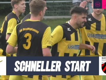 Sonntagsschuss stellt Weichen auf Sieg | SG Oestinghausen – SV Drensteinfurt (Bezirksliga Westfalen)