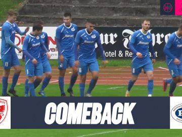 Comeback nach starker zweiter Hälfte | Greifswalder FC – RSV Eintracht 1949 (NOFV-Oberliga Nord)