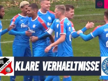 „Jungstörche“ sind nicht zu bremsen | Altona 93 – Holstein Kiel II (Regionalliga Nord)