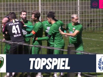 Last Minute Treffer entscheidet Spitzenspiel | Füchse Berlin – SV Empor Berlin (Berlin Liga)