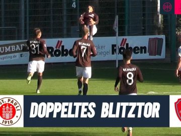 Plautz und Coordes brauchen nur Sekunden | FC St. Pauli II – SC Weiche Flensburg (Regionalliga Nord)