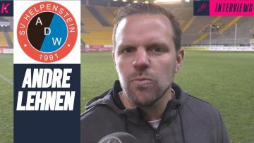 Helpensteins Trainer André Lehnen: Pokal-Highlight als Auftrieb für Meisterschaft