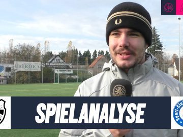 Der Torwarttrainer der SG Blankenburg U17 gibt seine Meinung zum Spiel ab.