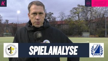 Die Trainer von SF Charlottenburg-Wilmersdorf U19 und SV Empor Berlin U18 geben ihre Stimmen ab