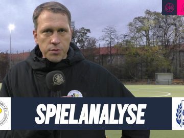 Die Trainer von SF Charlottenburg-Wilmersdorf U19 und SV Empor Berlin U18 geben ihre Stimmen ab