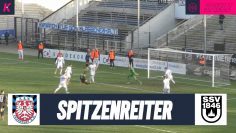 Abstiegsangst gegen Aufstiegshoffnung | FSV Frankfurt – SSV Ulm 1846 Fußball (Regionalliga West)