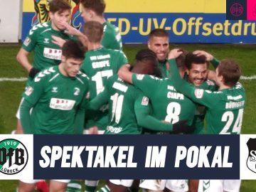 Mit Verlängerung: Spektakuläres Torfestival im Halbfinale | VFB Lübeck – Heider SV (SHFV-Pokal)