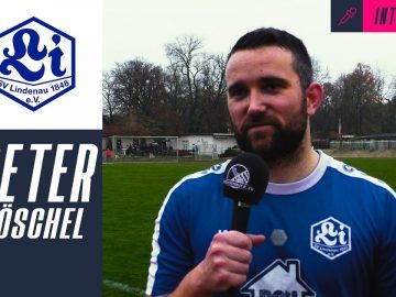 Stürmer Peter Pöschel über die bisher starke Saison des SV Lindenau