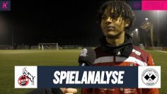 Die Spielanalyse | 1. FC Köln U19 – SpVg Frechen 20 (Testspiel)