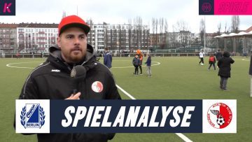 Die Spielanalyse | SV Empor Berlin – Berliner AK 07 (Pokalspiel)