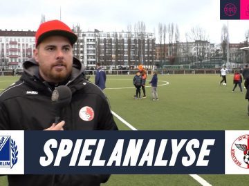Die Spielanalyse | SV Empor Berlin – Berliner AK 07 (Pokalspiel)