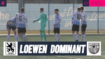 1860 A-Junioren überzeugen im Test