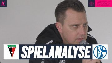 Die Spielanalyse | FC Wegberg-Beeck – FC Schalke 04 II (Regionalliga West)