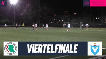 Dank Falcao-Viererpack ins Pokalhalbfinale | TSV Rudow – Viktoria Berlin (Berliner Landespokal)