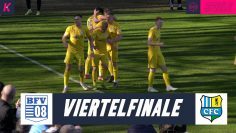 Früher Rückstand: Tiffert-Elf kämpft um DFB-Pokal-Traum I Bischofswerdaer FV 08 – Chemnitzer FC