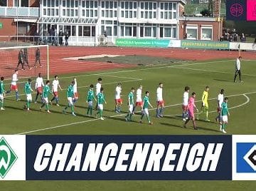 Packendes Nordderby im Aufstiegsrennen der Regionalliga Nord! | Werder Bremen U23 – Hamburger SV U21