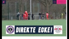 Direkter Eckentreffer im Topspiel der B-Junioren Regionalliga! | Tennis Borussia – RB Leipzig II