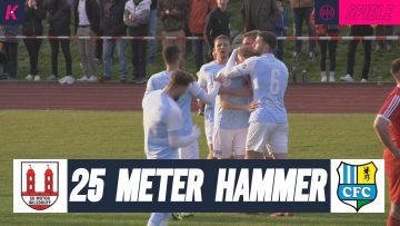 Kellers Traumtor besiegelt Finaleinzug von Chemnitz | SG Motor Wilsdruff – Chemnitzer FC (Sachsenpokal)