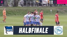 Hertha-Nachwuchs schießt sich ins Finalderby | Hertha BSC Berlin – Hertha 03 Zehlendorf (Nike Youth Cup Halbfinale)